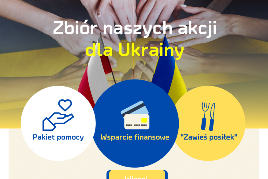 Zbiór naszych akcji dla Ukrainy